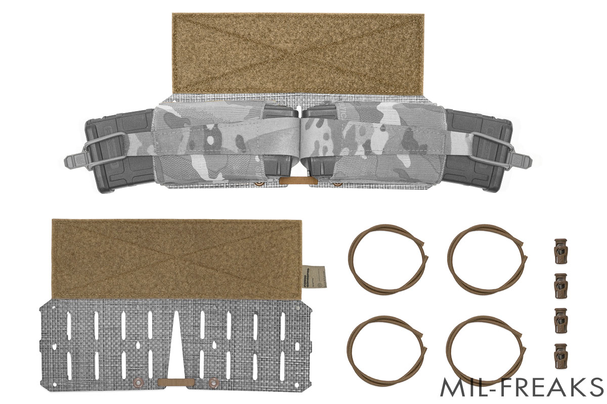 FERRO CONCEPTS DropWing 横向き 追加MOLLE プラットフォーム コヨーテブラウン