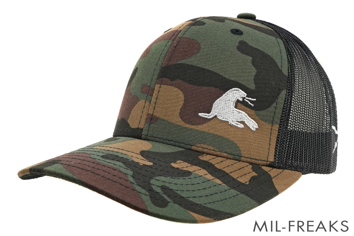 URT LIL URT RETRO TRUCKER メッシュキャップ ウッドランド