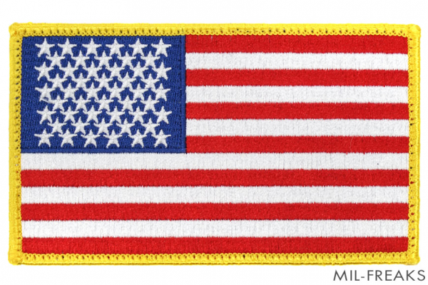 BritKitUSA アメリカ国旗 ラージパッチ 左星