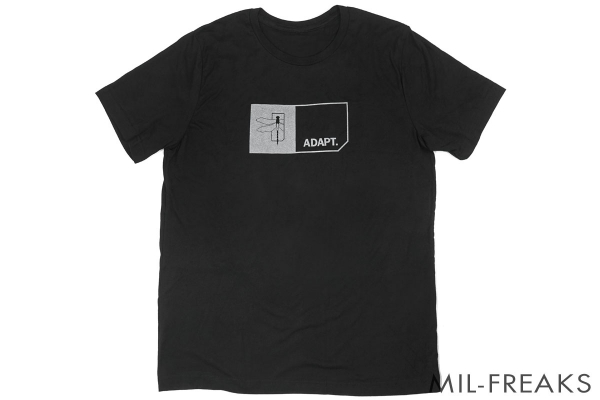 Haley Strategic ADAPT ブランドロゴ Tシャツ ブラック