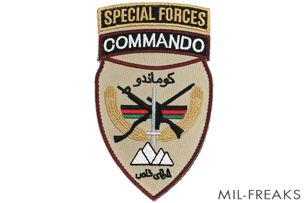 Minotaurtac "ANA Commando Special Forces" パッチ&タブ一体型 TAN