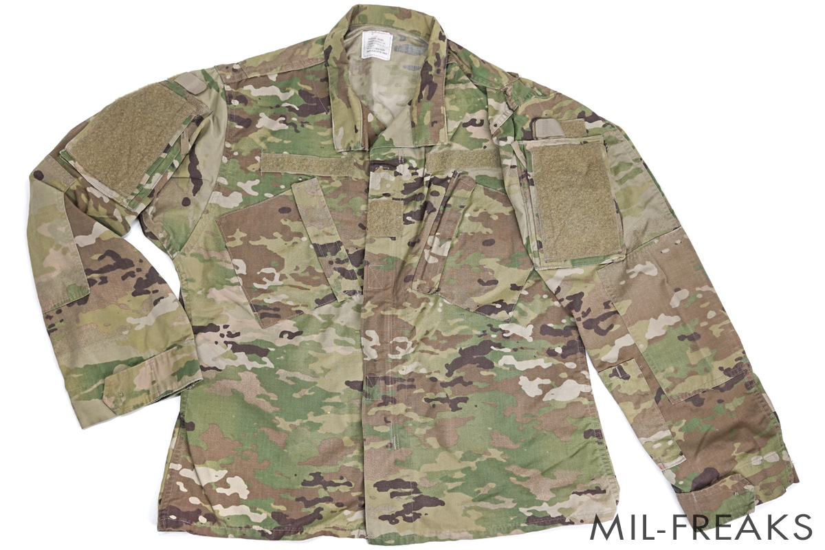 US 米軍実物 Army BDU フィールドジャケット OCP スコーピオンW2