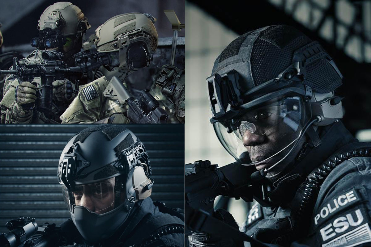 某国 警察特殊部隊 OPS-CORE FASTバリスティックヘルメット M/L 