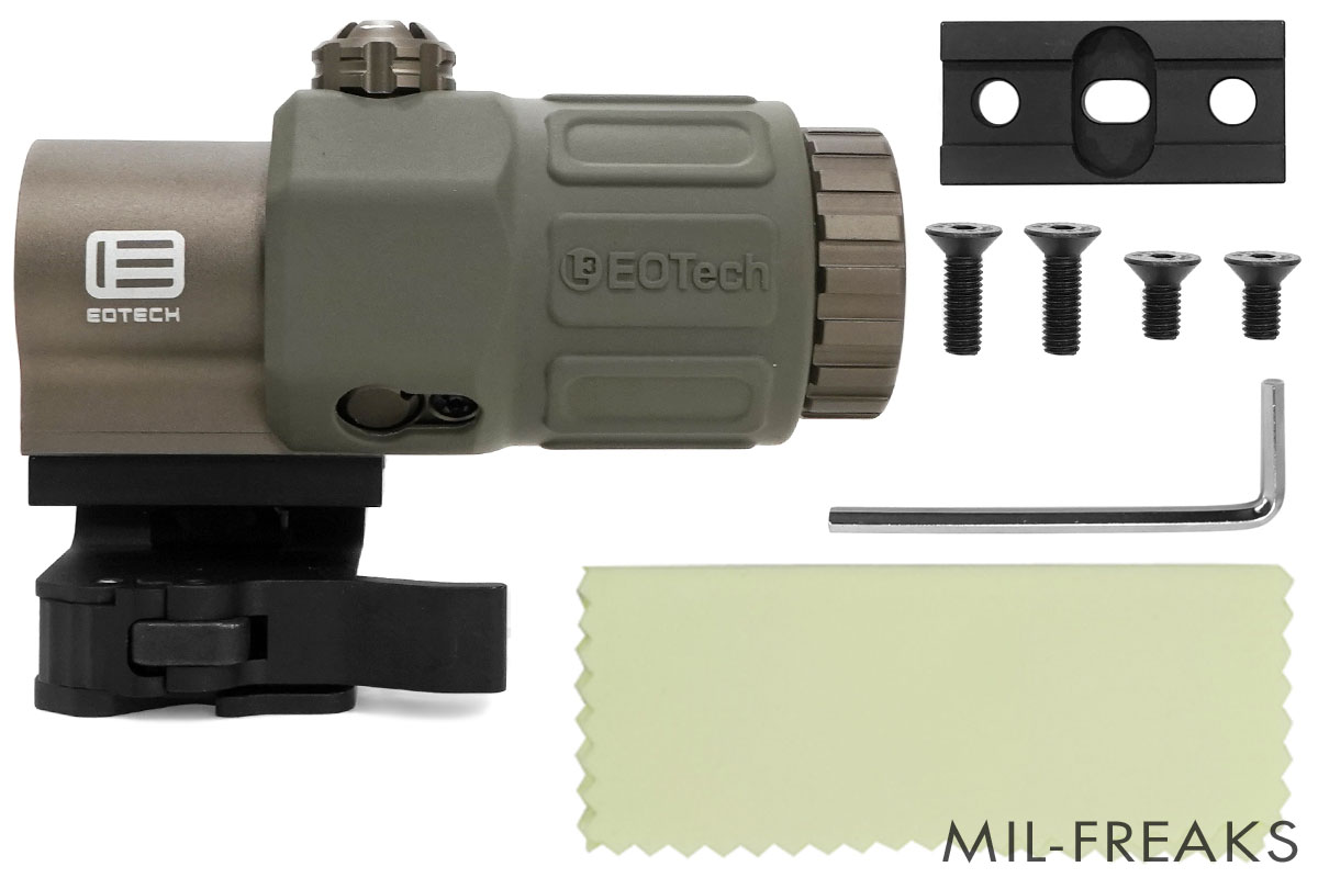 SOTAC GEAR EOTechタイプ G33. STS 3X マグニファイア サイドフリップマウントセット アノダイズドFDE │  ミリタリーショップ MIL-FREAKS 通販