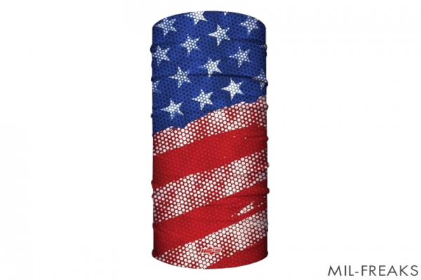 Hoo-rag オリジナル マルチバンダナ アメリカ国旗 "United States of America"
