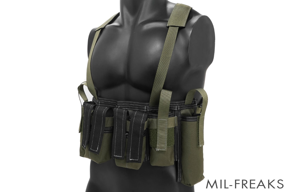 SHEKKIN GEARS AWSタイプ Strike vest ストライクベスト チェストリグ レンジャーグリーン │ ミリタリーショップ  MIL-FREAKS 通販