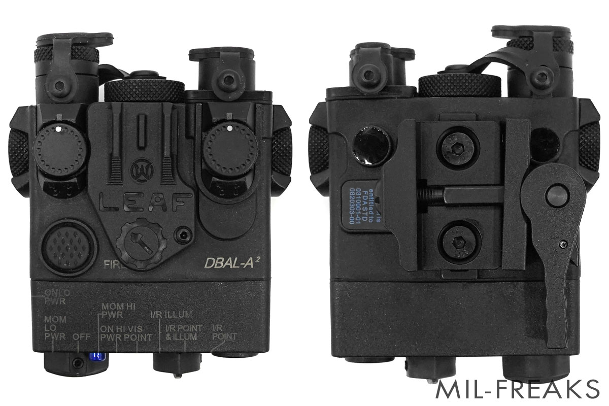 WADSN DBAL-A2 デュアル サイティングデバイス 樹脂モデル IR ブラック