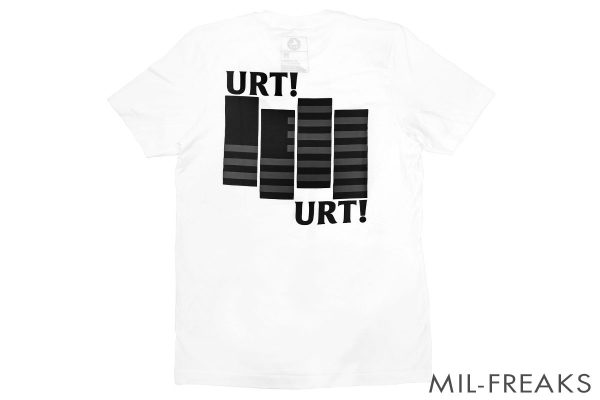 URT “BLACK FLAG” ドライ Tシャツ ホワイト
