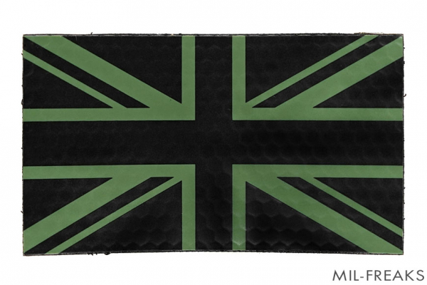 BritKitUSA イギリス国旗 IR パッチ オリーブ